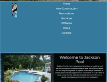 Tablet Screenshot of jacksonpool.com
